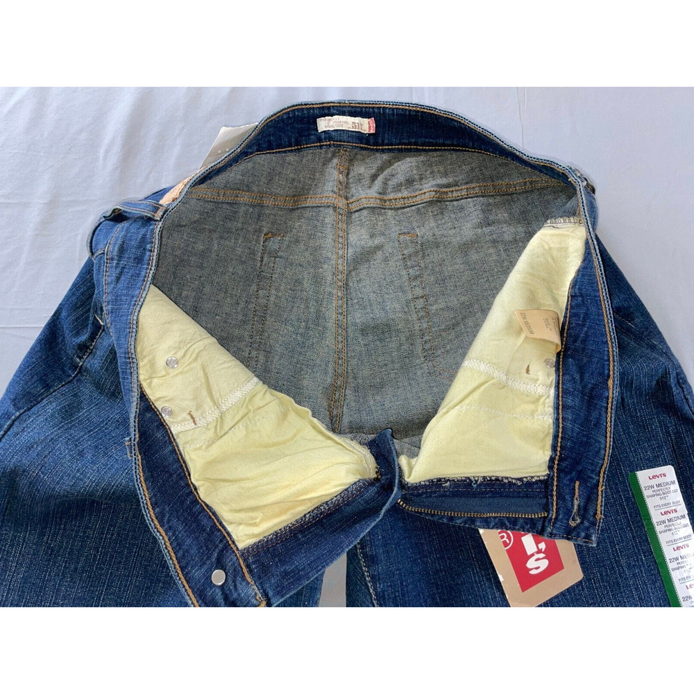 Levi's Vintage 512 Perfectly Shaping Boot Cut Stretch Denim Jeans. 22W, NWT! - Picture 7 of 9